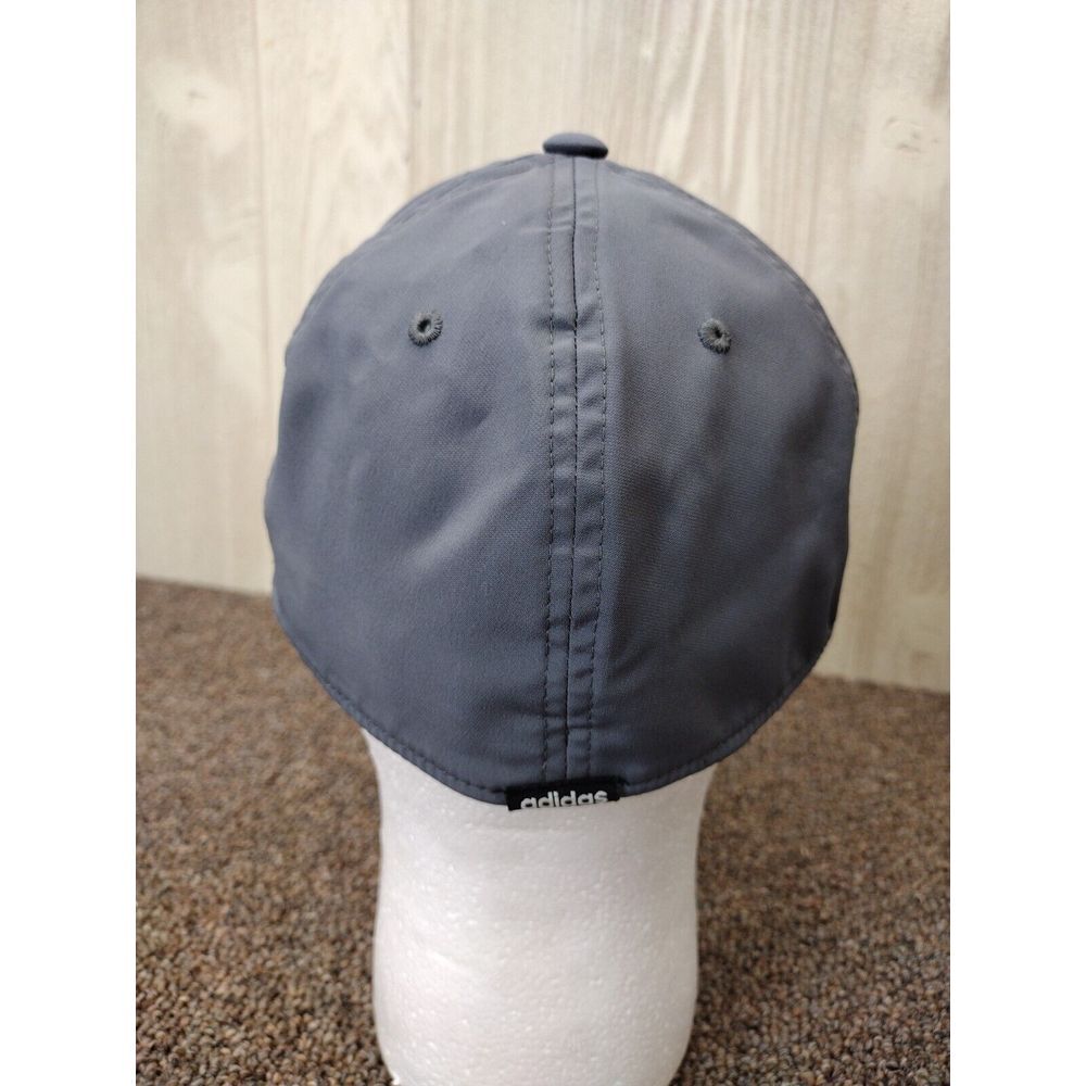 Adidas Flex Fitted Gray Hat Cap Size L/XL Stretch - Picture 3 of 9